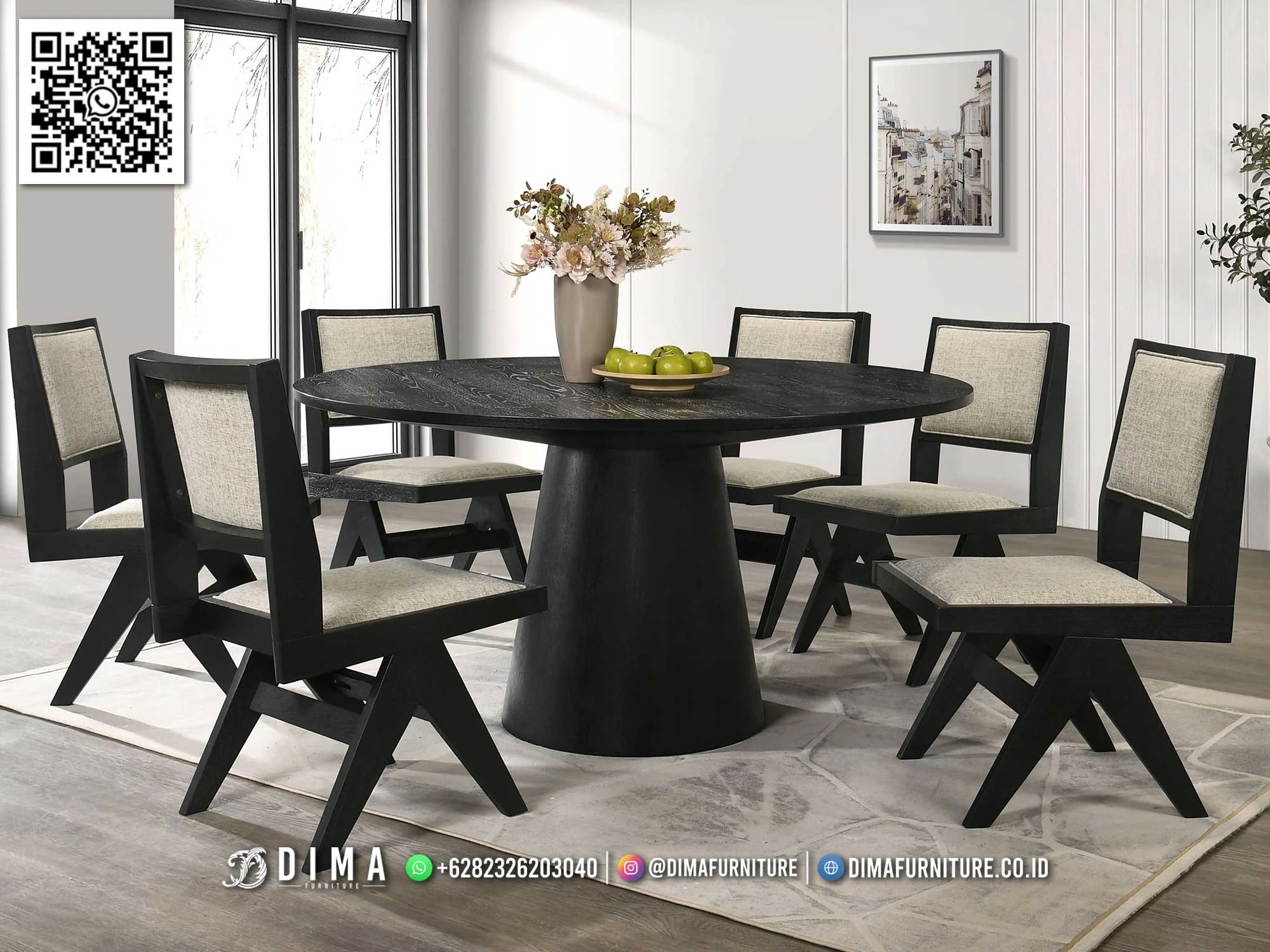 Set Meja Makan Minimalis – Modern Untuk Ruang Makan MM43 Set Meja Makan Minimalis – Modern Untuk Ruang Makan MM43