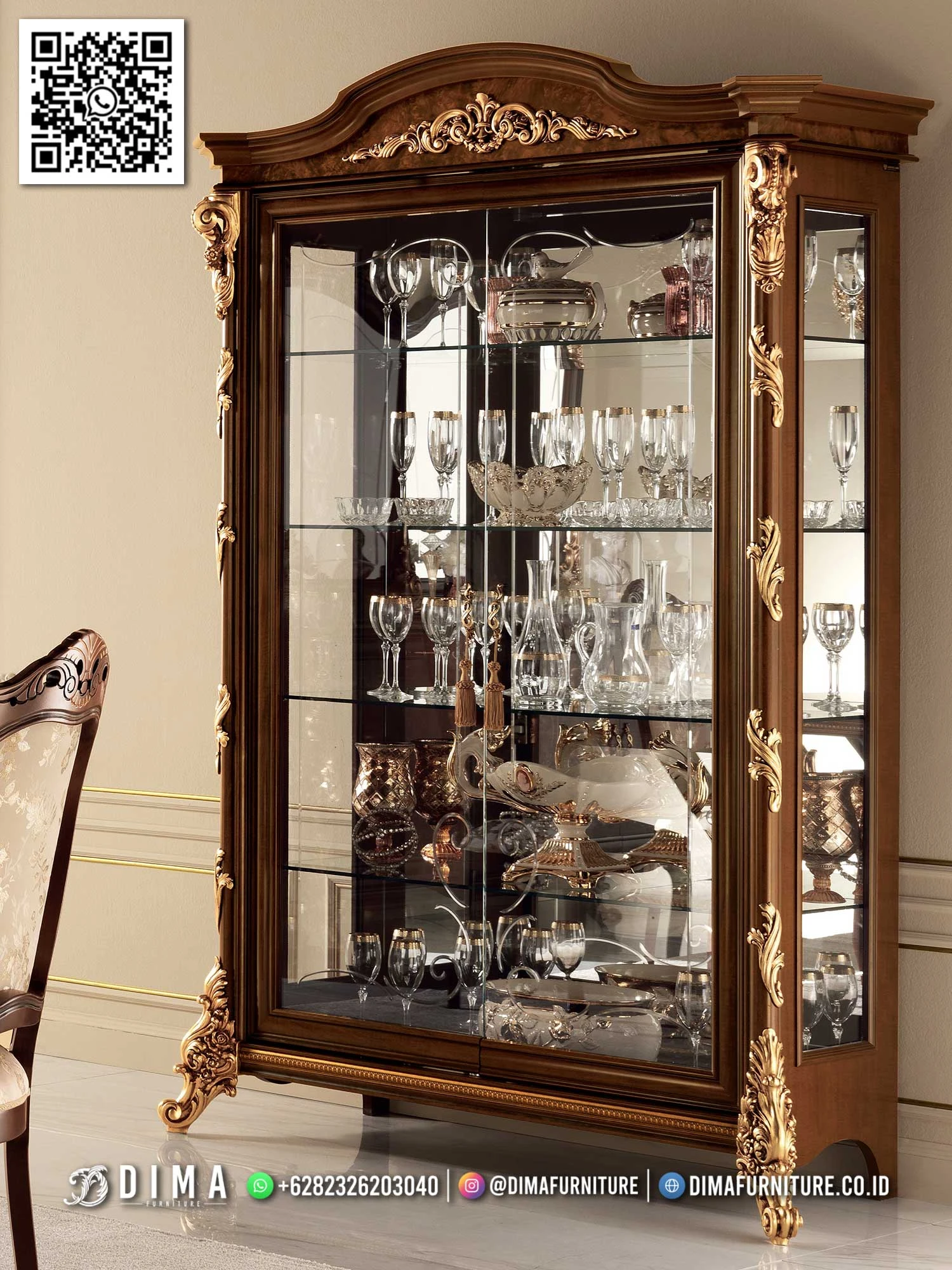 Lemari Pajangan Brow Lemari Pajangan Brow