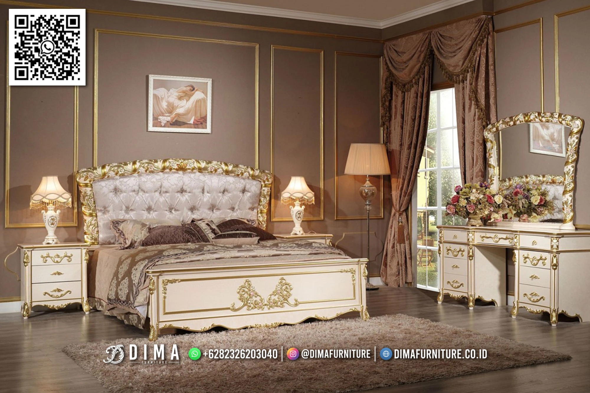 Set Kamar Tidur Mewah Set Kamar Tidur Mewah