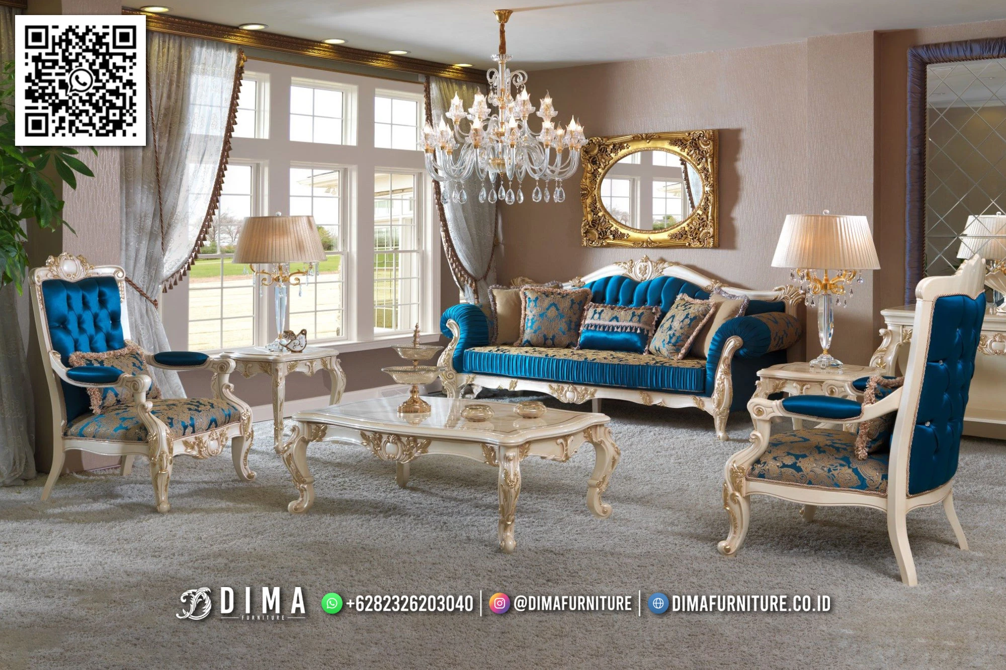 Sofa Mewah Klasik Elegan Sofa Mewah Klasik Elegan