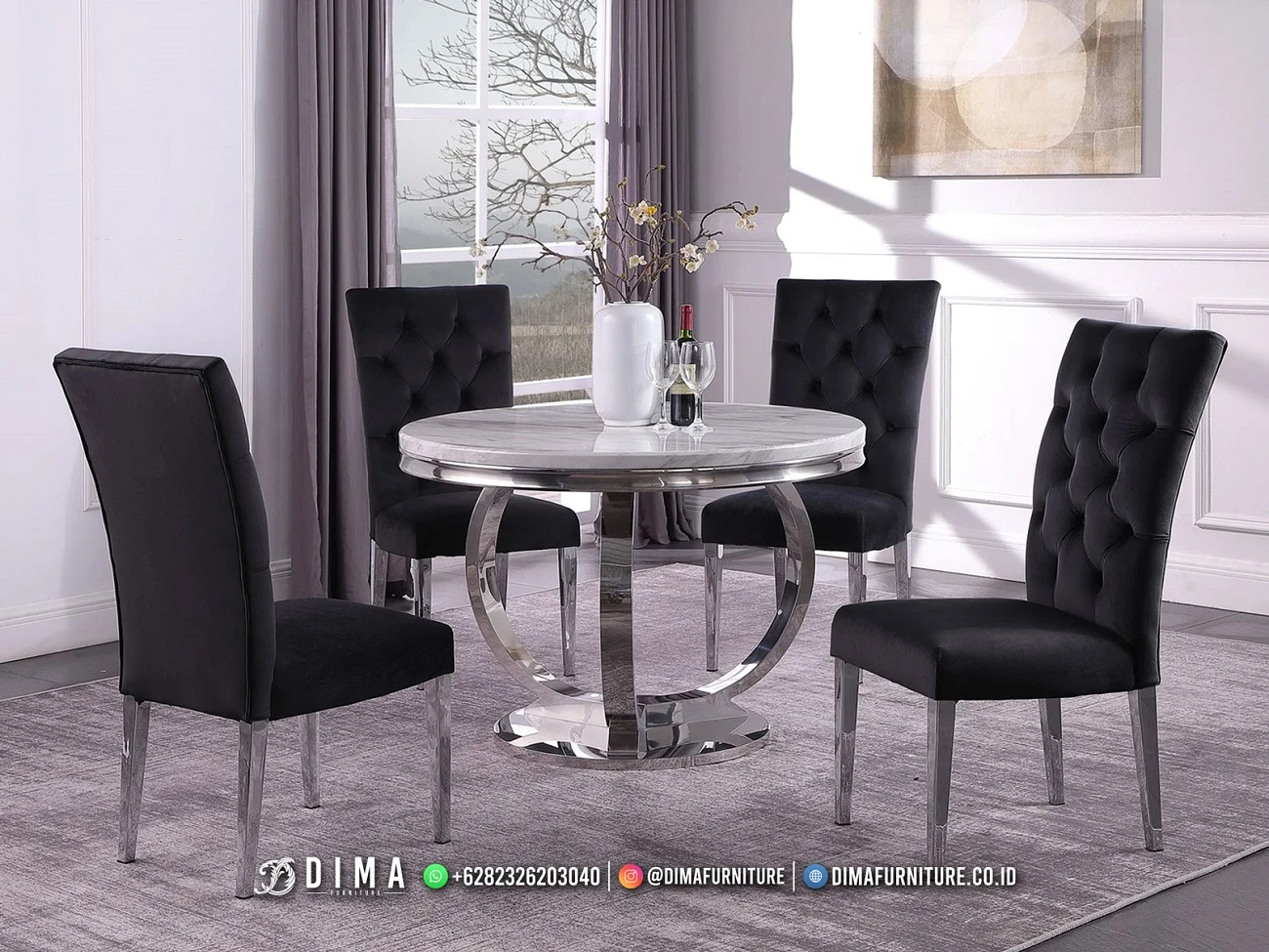 Meja Makan Minimalis Jepara Terbaru Berkualitas 233MM Meja Makan Minimalis Jepara Terbaru Berkualitas 233MM
