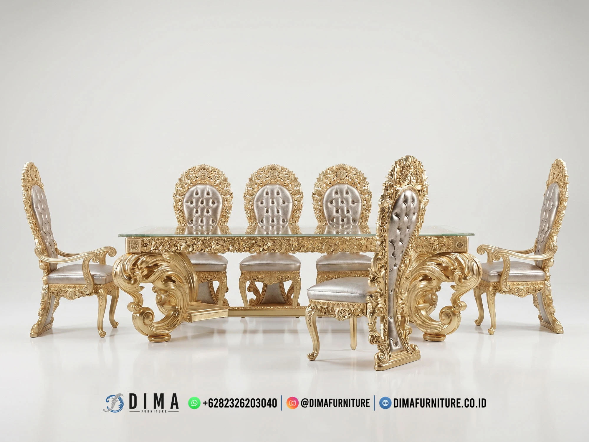 Desain Meja Makan Luxury 264MM Desain Meja Makan Luxury 264MM