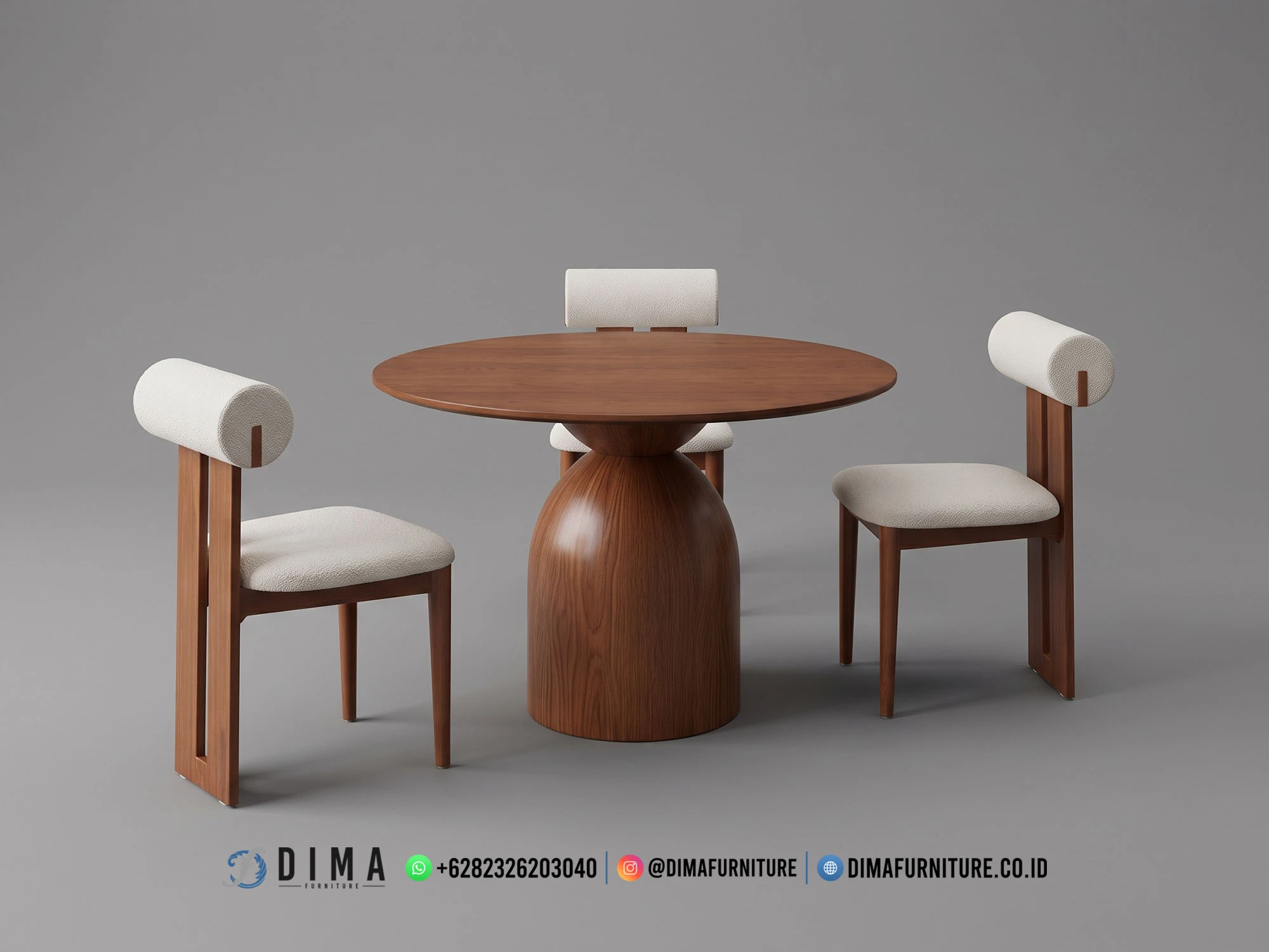 Meja Makan Kayu Jati Minimalis 272MM Meja Makan Kayu Jati Minimalis 272MM