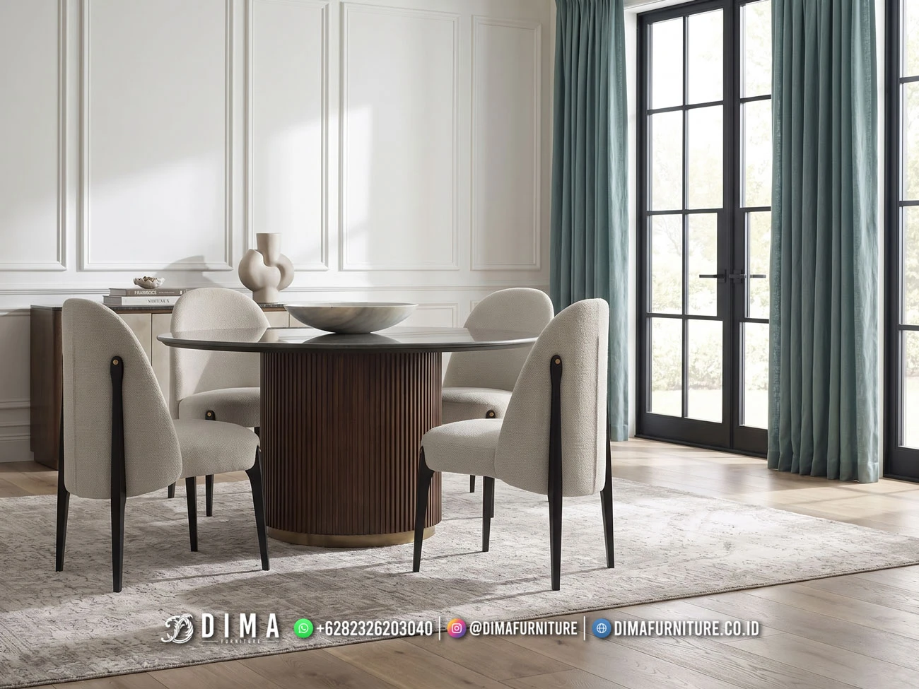 Meja Makan Minimalis Terbaru 273MM Meja Makan Minimalis Terbaru 273MM