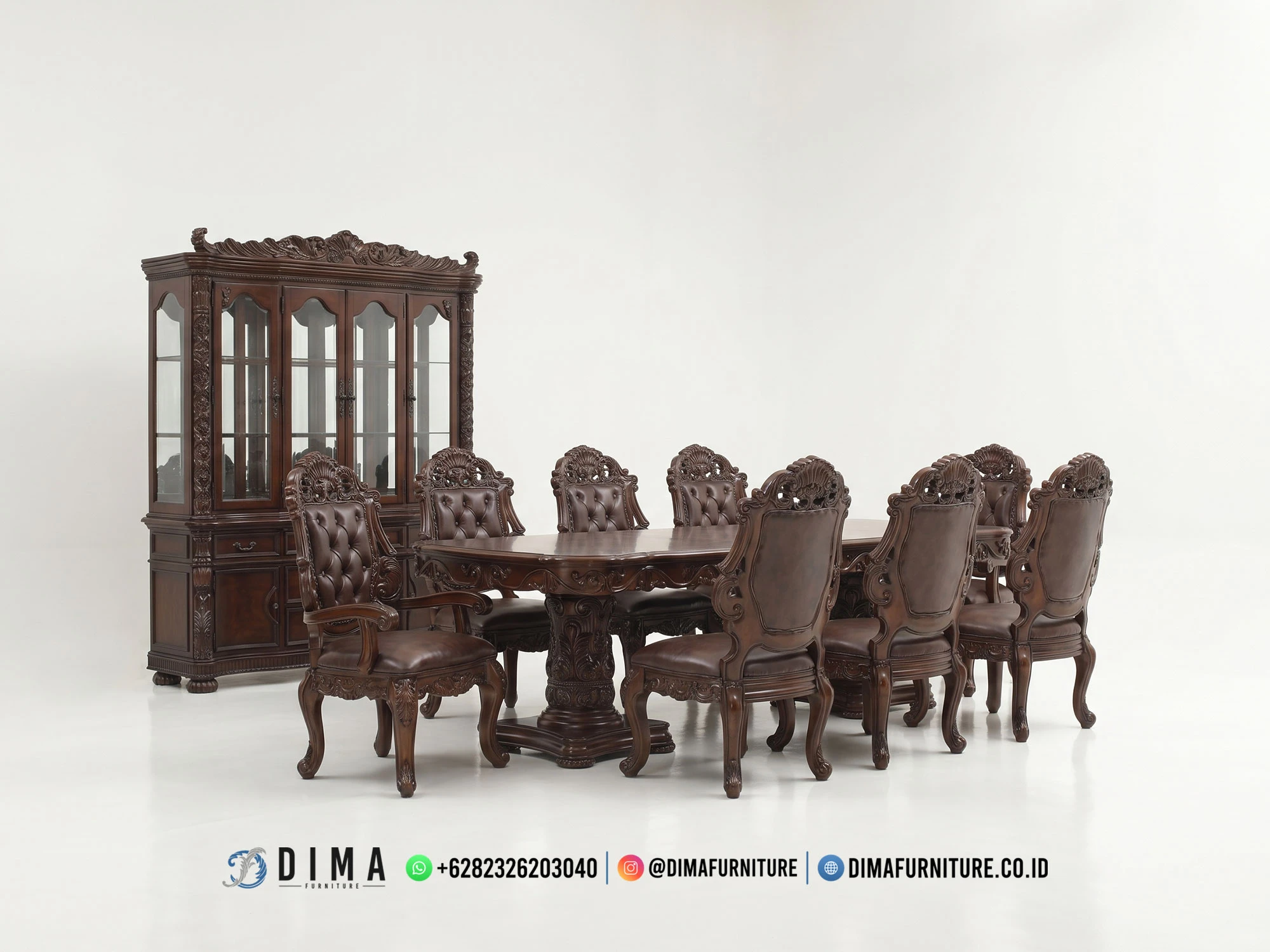 Set Meja Makan Jati Baru 260MM Set Meja Makan Jati Baru 260MM