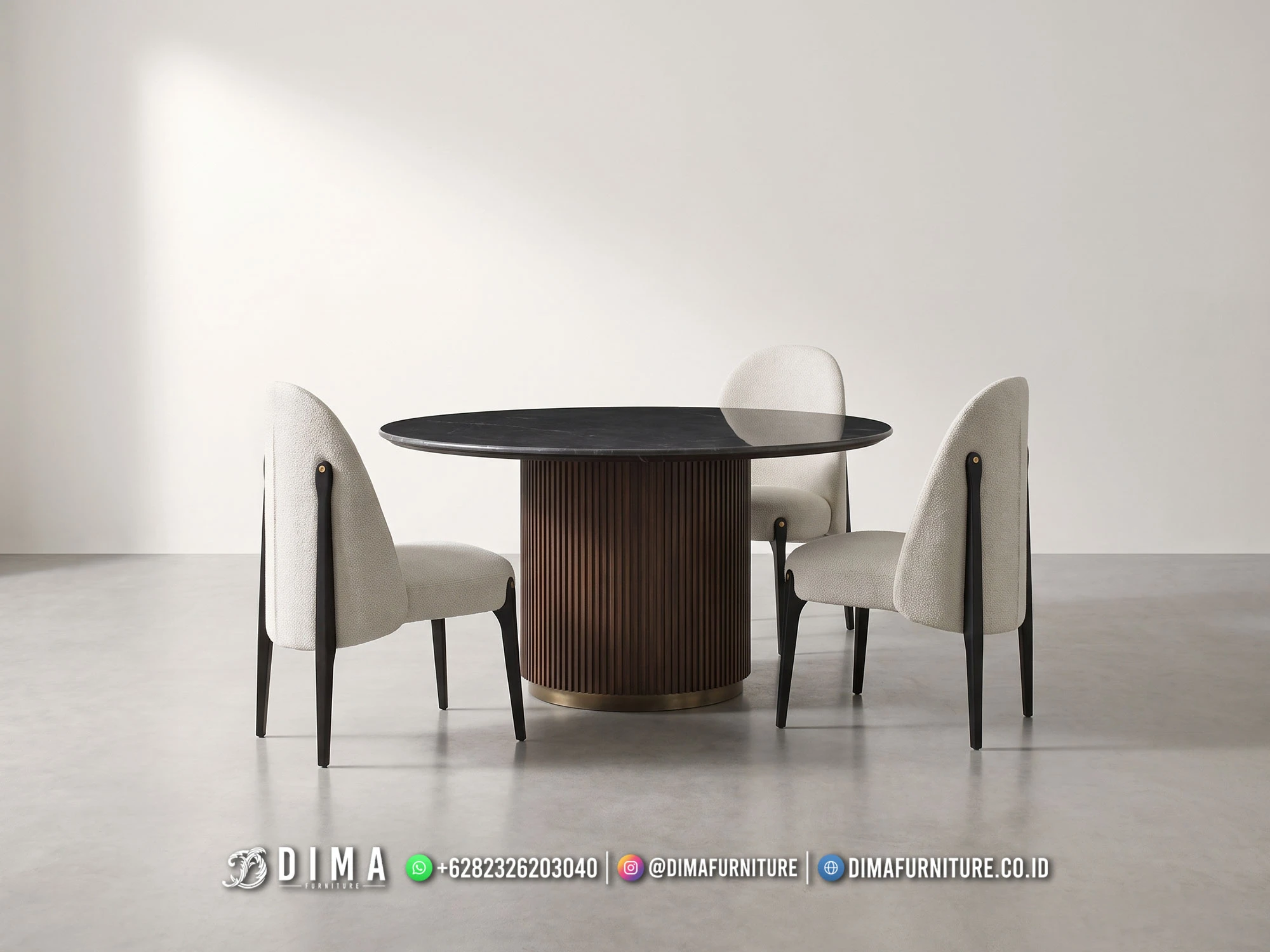 Set Meja Makan Minimalis Jepara 273MM Set Meja Makan Minimalis Jepara 273MM
